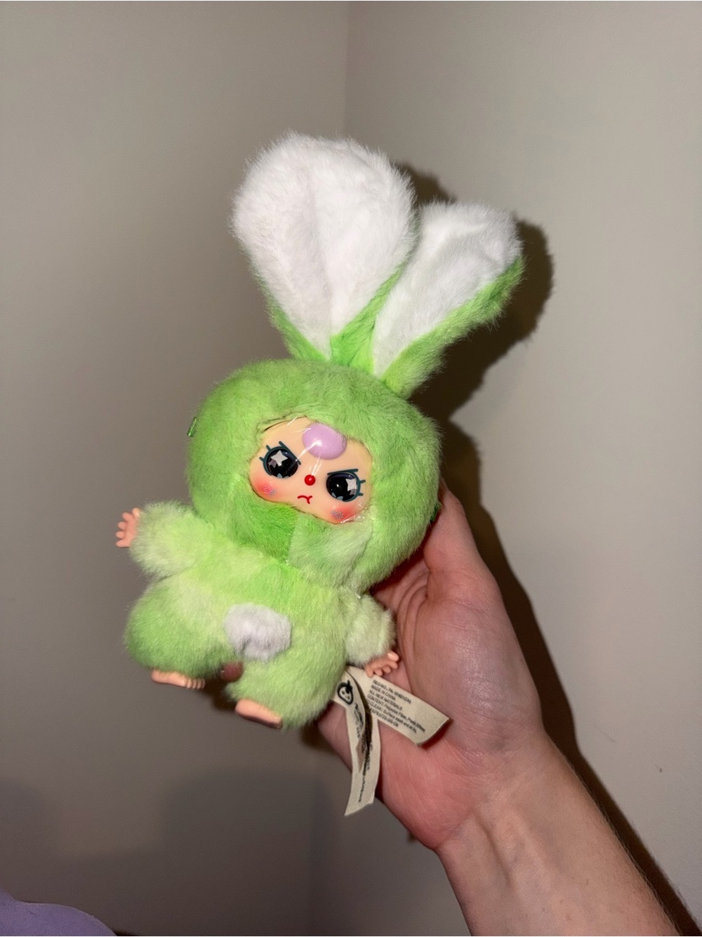 Green Baby Three Bag Charm Plush